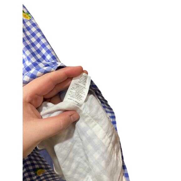 Talbots Embroidered Lemon Dress - Picture 4 of 6